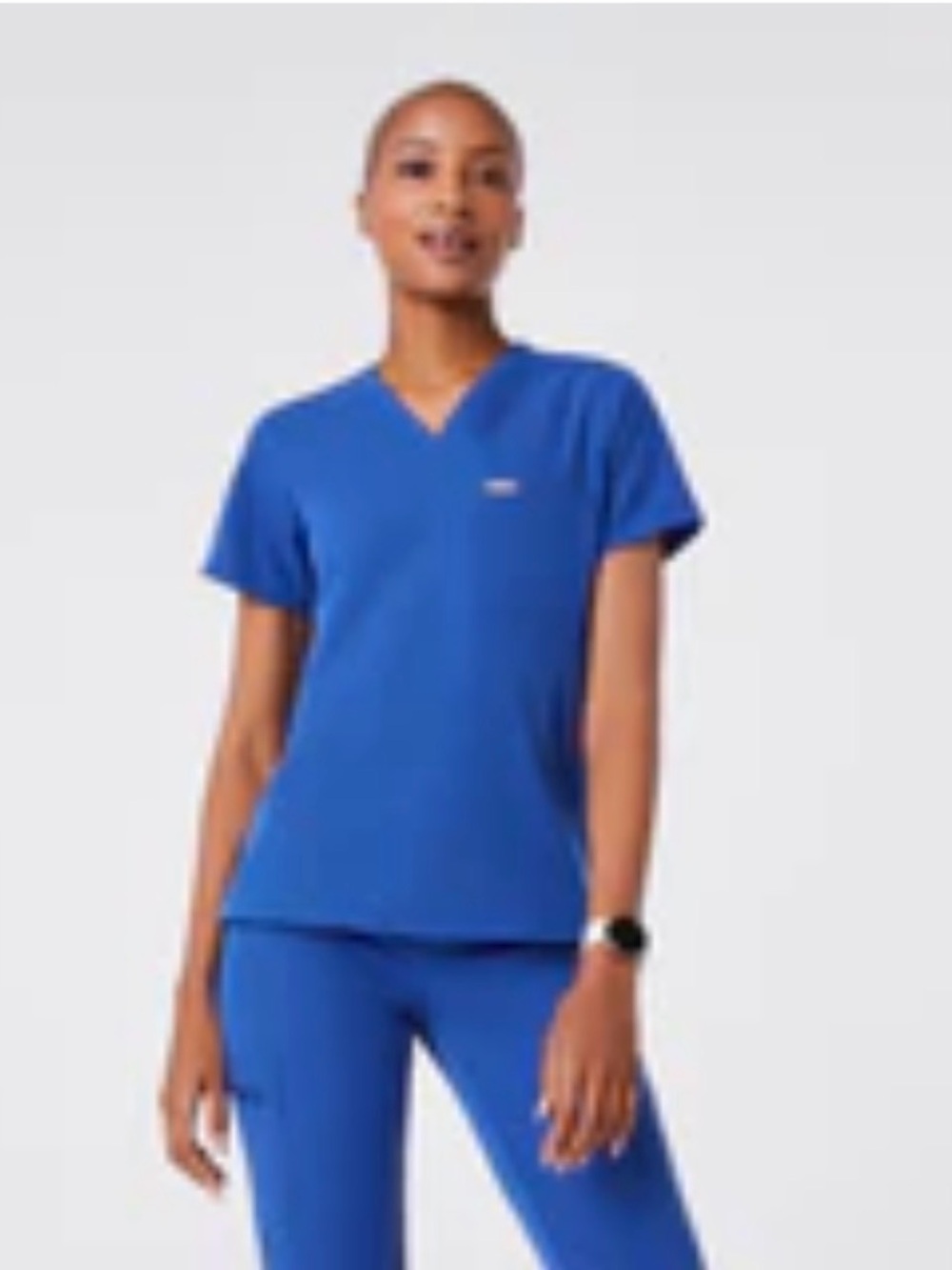 women's Winning Blue Catarina - One-Pocket Scrub Top™ - 2XL / Winning Blue